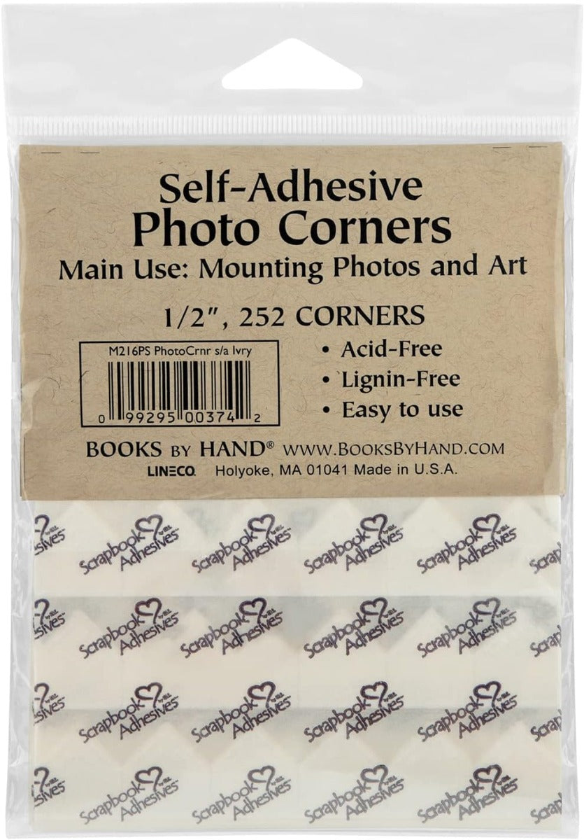Books By Hand Self-Adhesive Photo Corners
