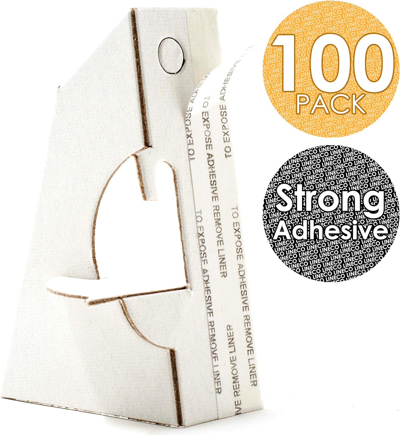Self Stick Easel Back, Cardboard Stand Pack of 100