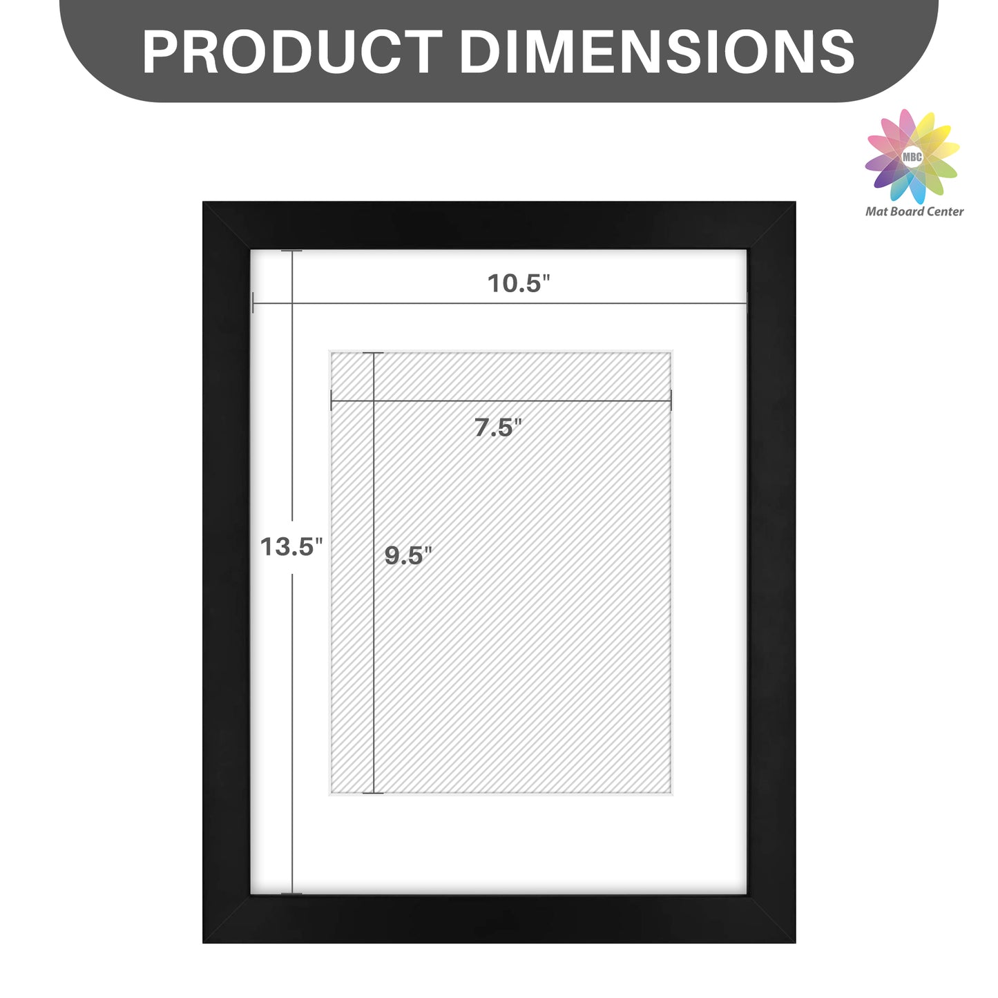 11x14 Frame for 8x10 Picture Wood, Smooth Finish (10 Pcs per Box)