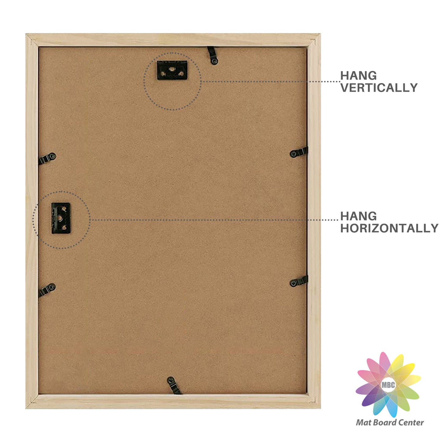 11x14 Wood Frame for 8.5x11 Certificate Diploma Frames (10 Pcs per Box)