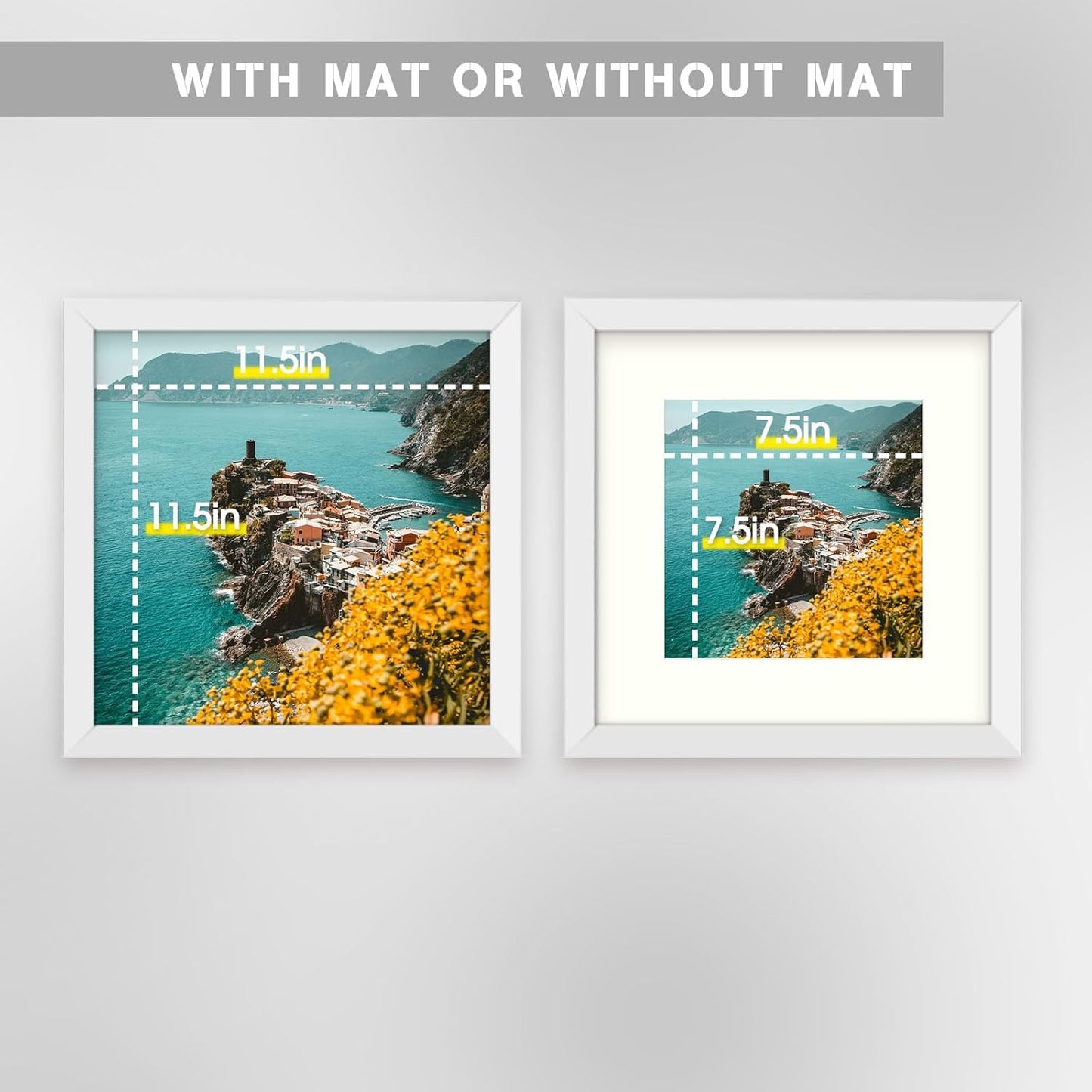 12x12 Picture Frame for 8x8 Photo MDF (9 Pcs per Box)