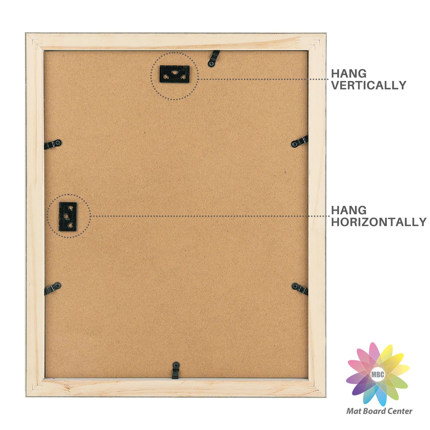 11x14 Wood Frame for 8x10 Picture with Acrylic Glass(10 Pcs per Box)