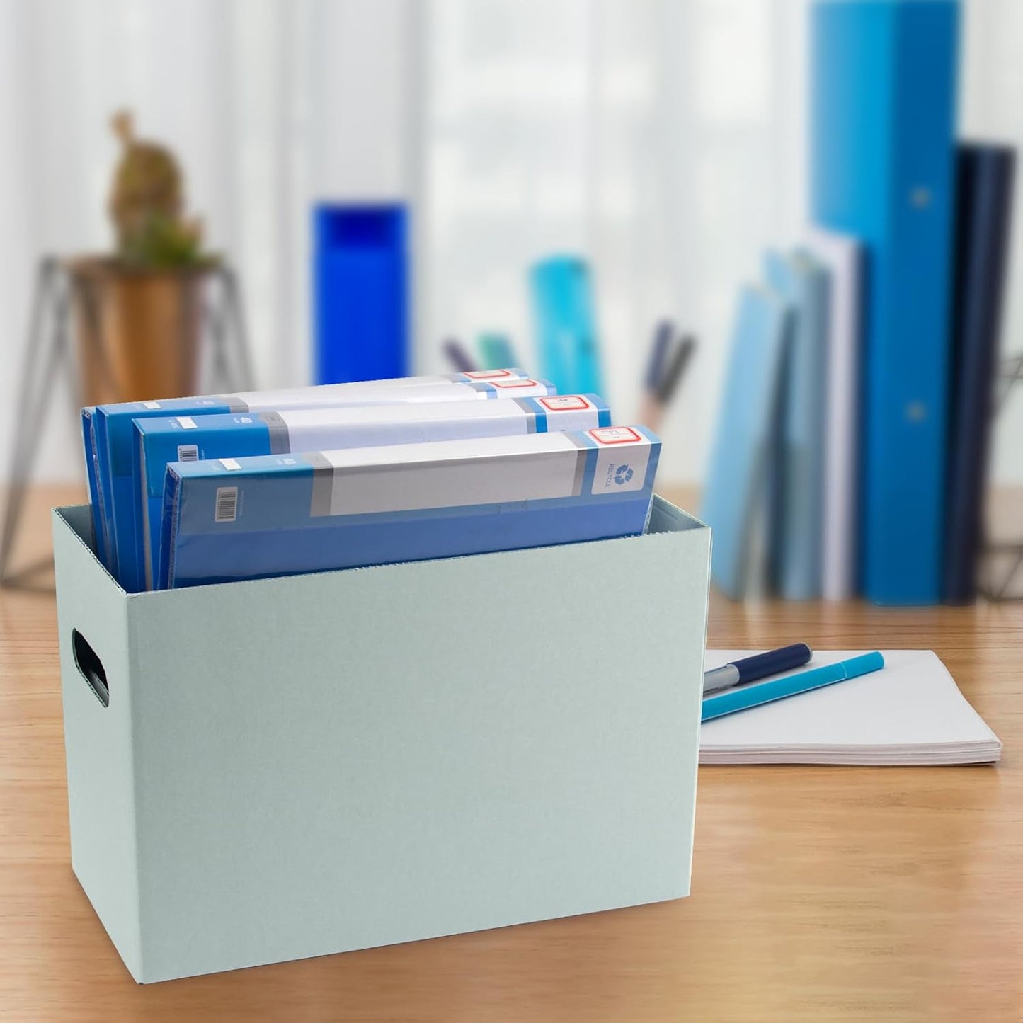 6x15x10 inches Archival Storage Cartons (5 Pack)