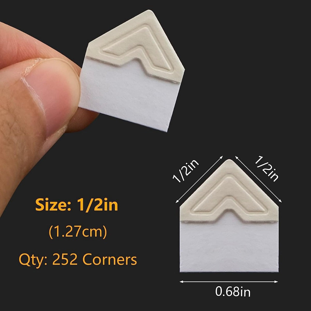 Books By Hand Self-Adhesive Photo Corners