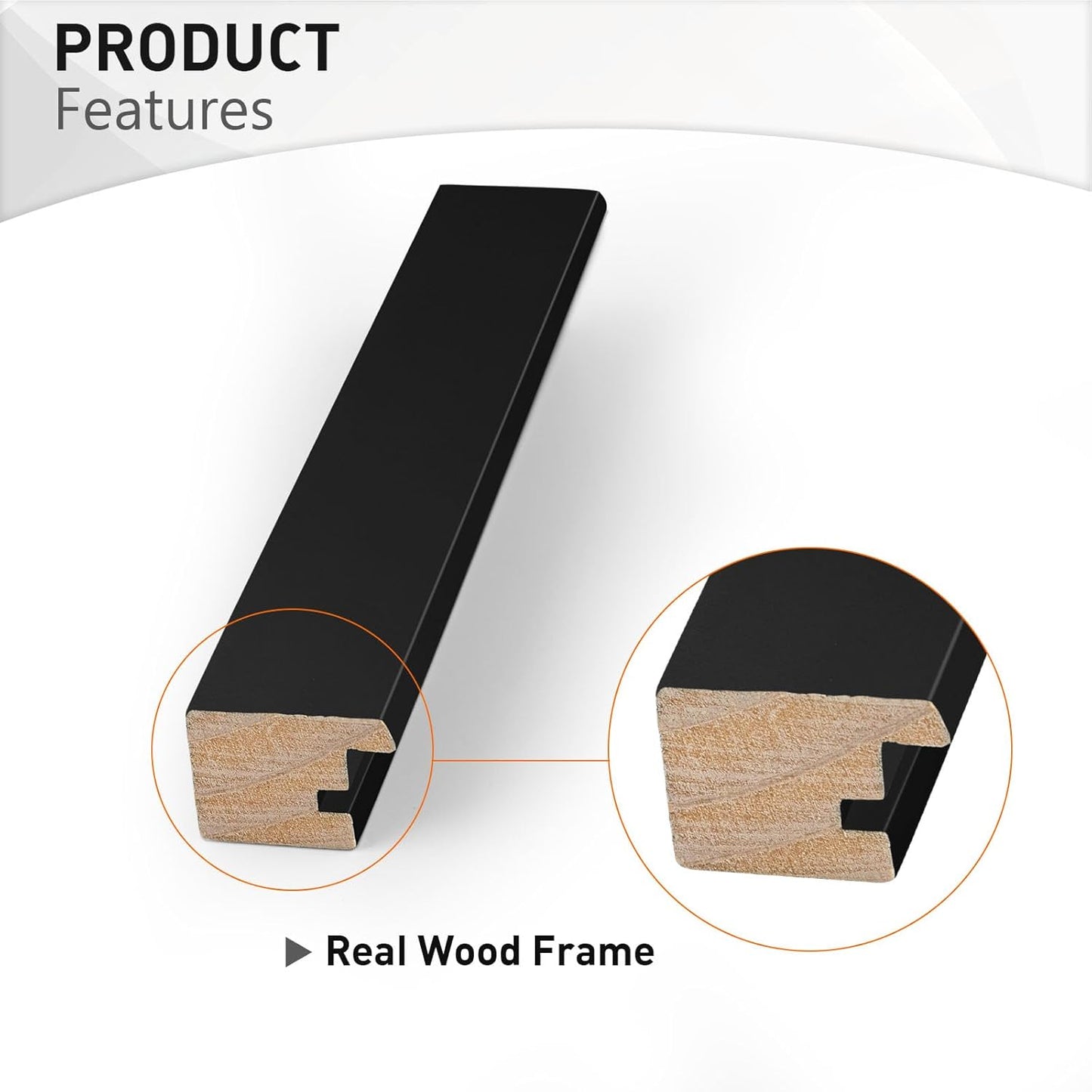 11x14 Wood Frame for 8.5x11 Certificate Diploma Frames (10 Pcs per Box)