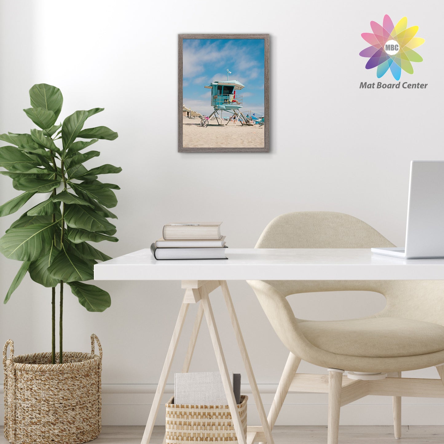 BOGO 12x16 Picture Frame for 8x12 Photo with Ivory Mat and Real Glass (8 Pcs Per Box)