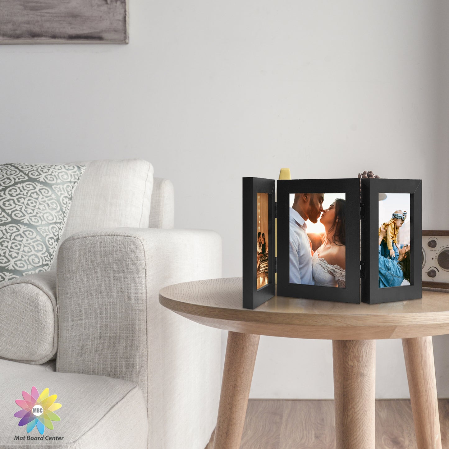 Clearance Three Picture Frame for Three 4x6 Pictures (8 Pcs per Box)
