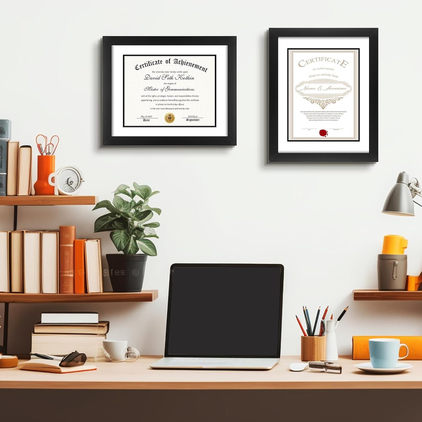 11x14 Wood Frame for 8.5x11 Certificate Diploma Frames (10 Pcs per Box)