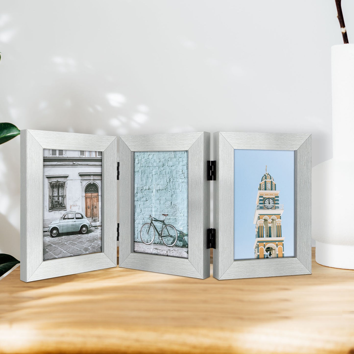 Clearance Three Picture Frame for Three 4x6 Pictures (8 Pcs per Box)