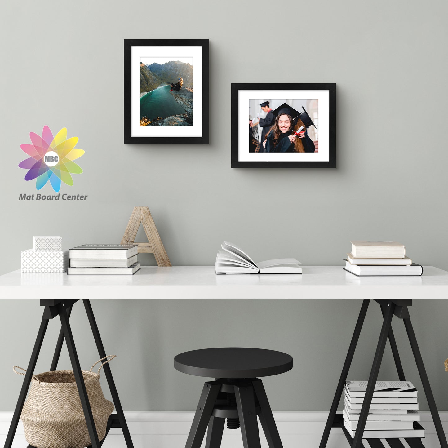 11x14 Wood Frame for 8.5x11 Picture Black (10 Pcs per Box)