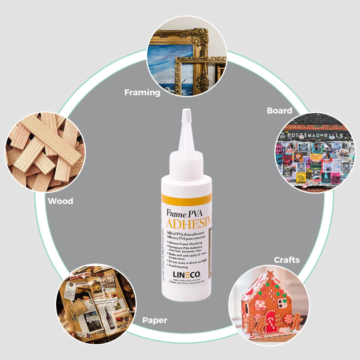 Lineco Frame PVA Adhesive