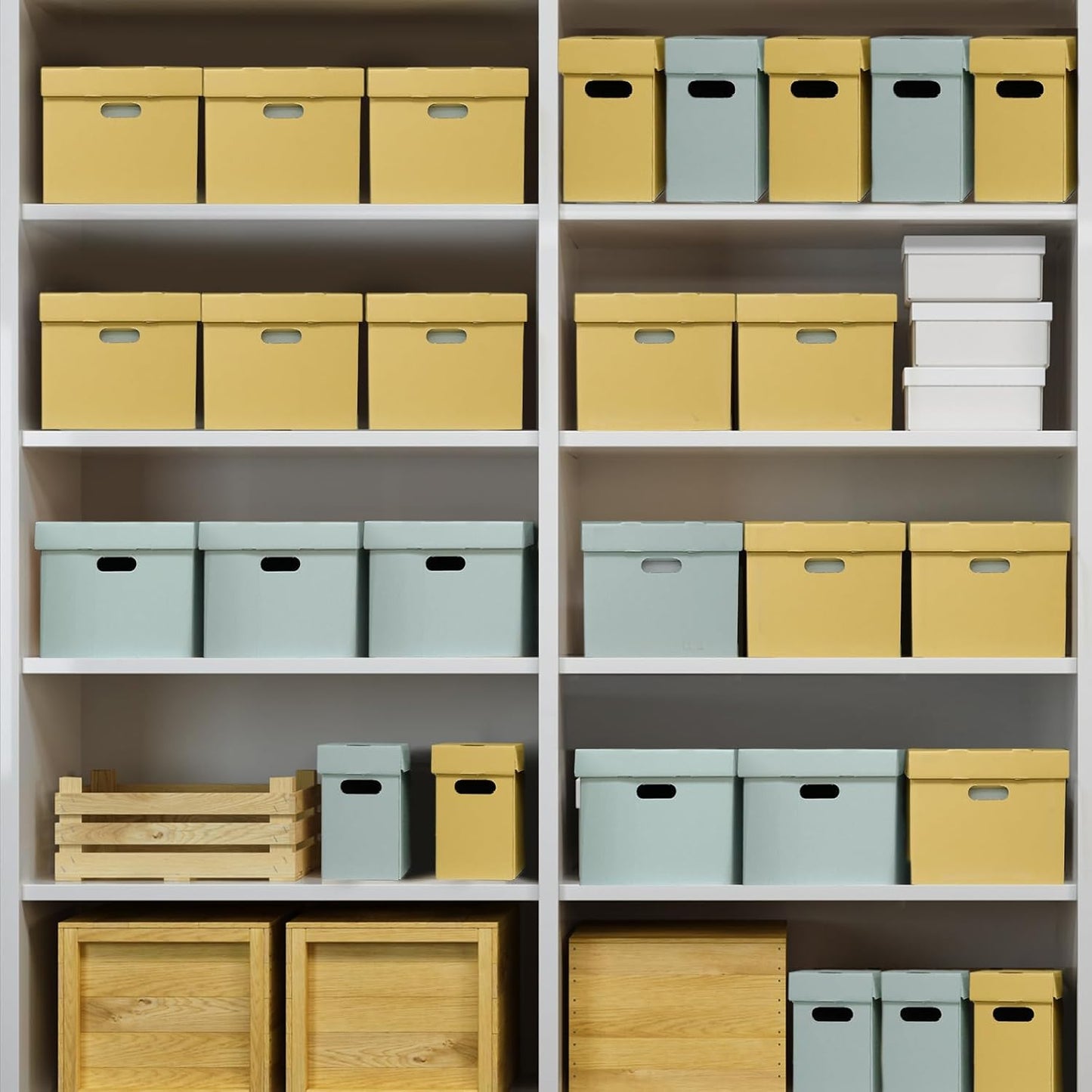 6x15x10 inches Archival Storage Cartons (5 Pack)