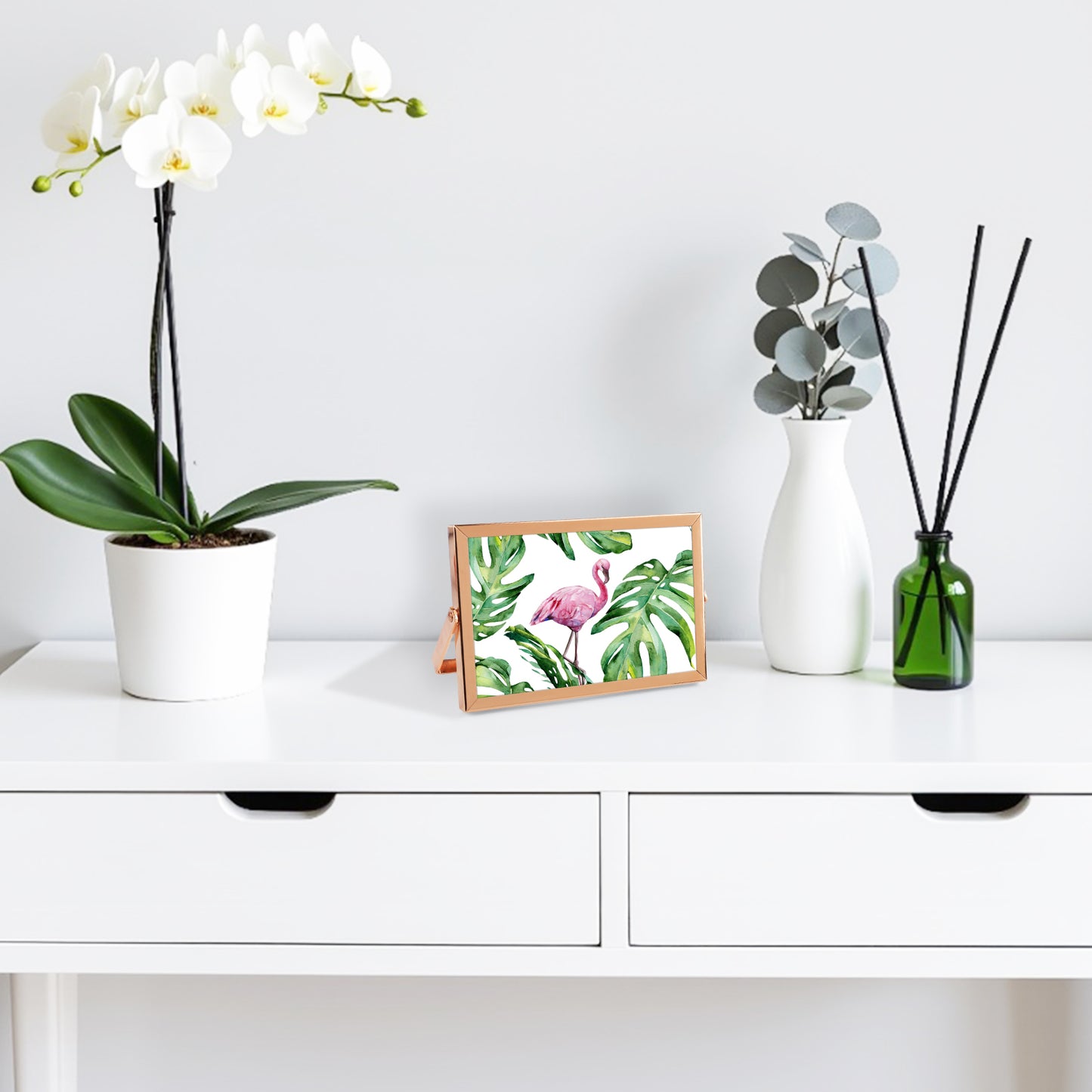 Clearance 6x4 Floating Frame Displays Any Size Photo up to 6 by 4 Rose Gold (24 Pcs Per Box)