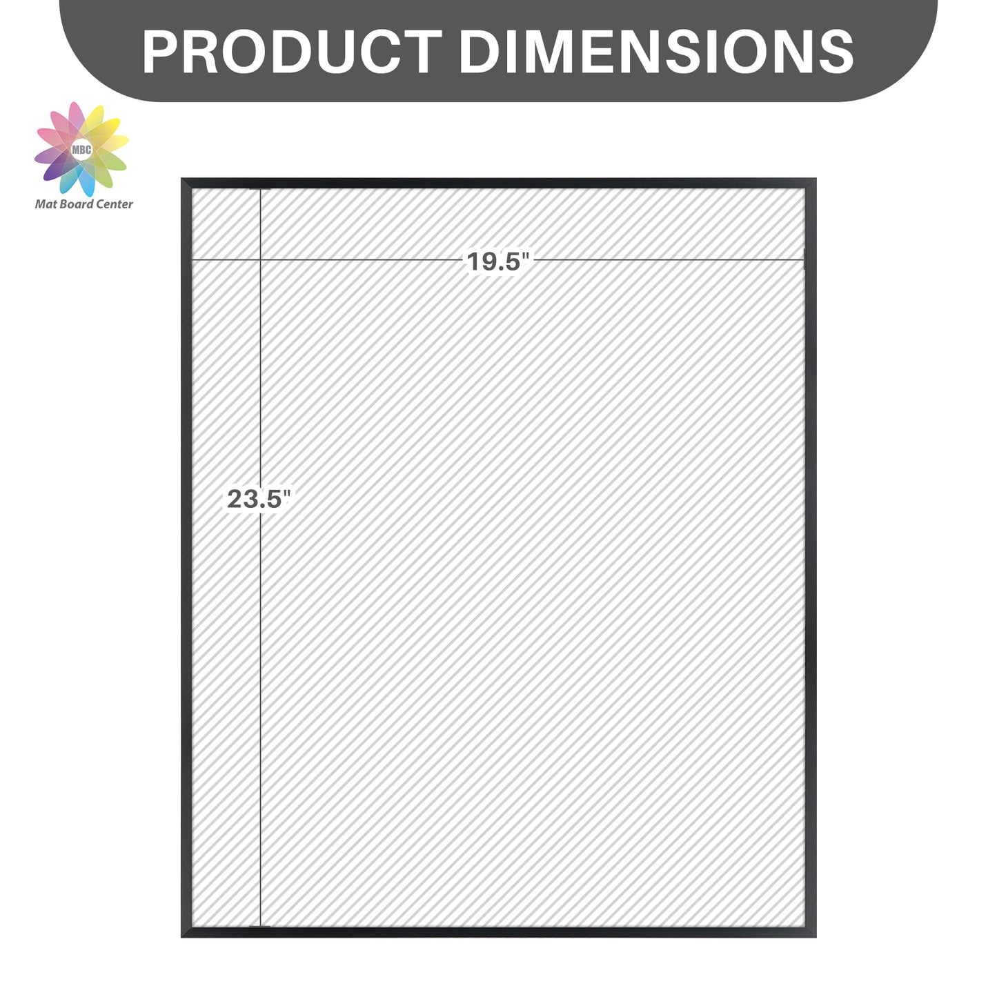 Clearance 20x24 Aluminum Picture Frame with Plexiglass (6 Pcs Per Box)