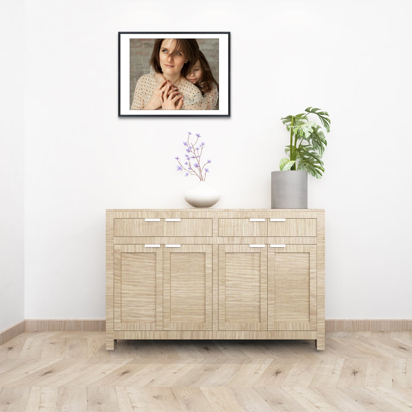 18x24 Metal Picture Frame for 16x20 Photo with White Mat and Real Glass (3 Pcs per Box)