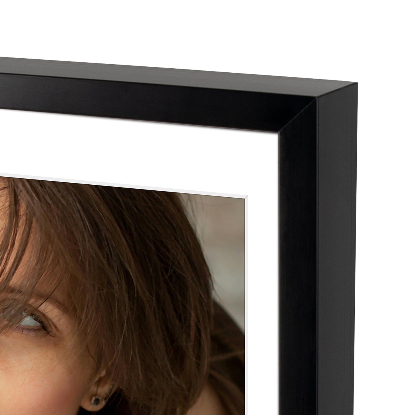 18x24 Metal Picture Frame for 16x20 Photo with White Mat and Real Glass (3 Pcs per Box)