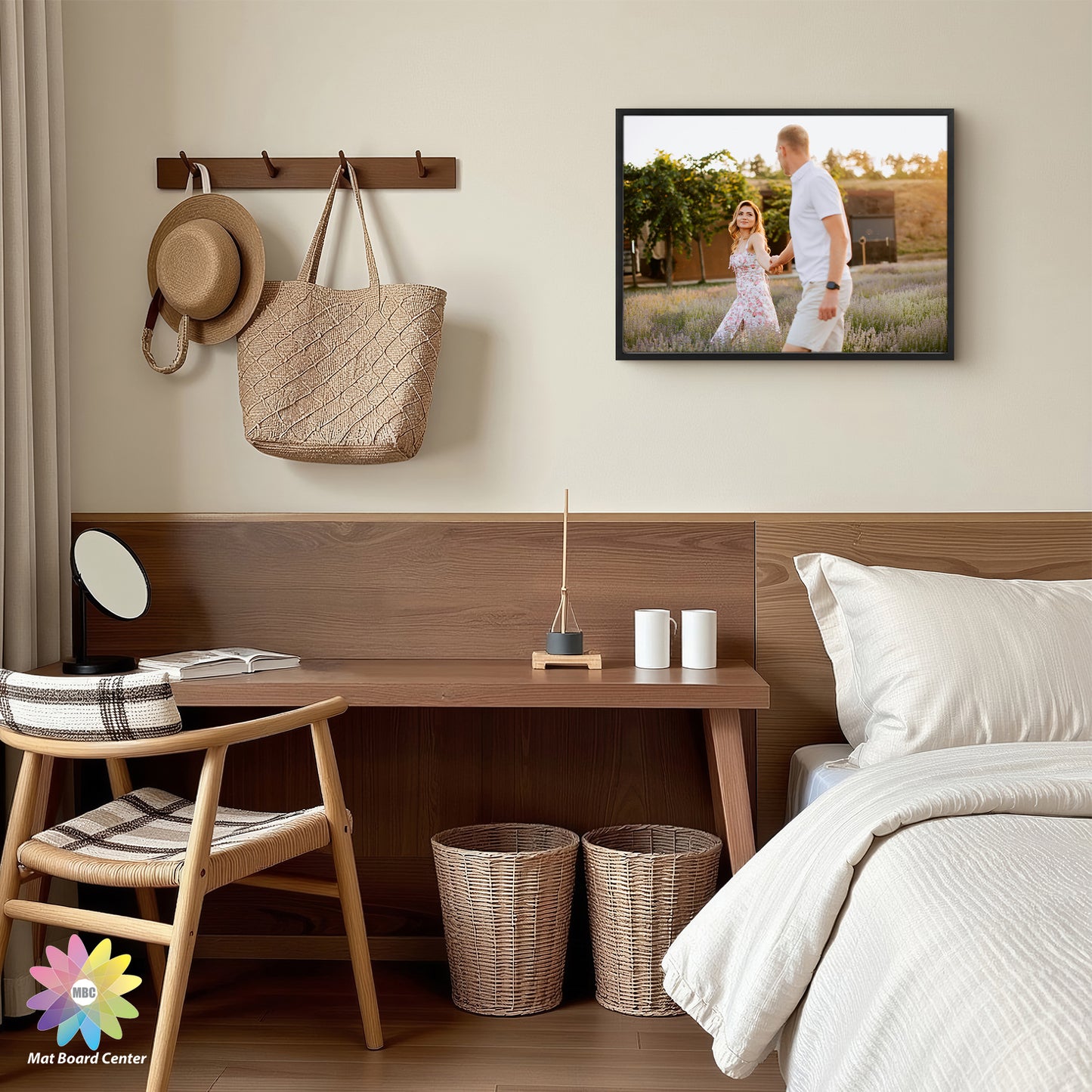 Clearance 12x16 Collage Picture Frame With 4 Openings for 5x7 Photo with White Mat and Real Glass (6 Pcs Per Box)