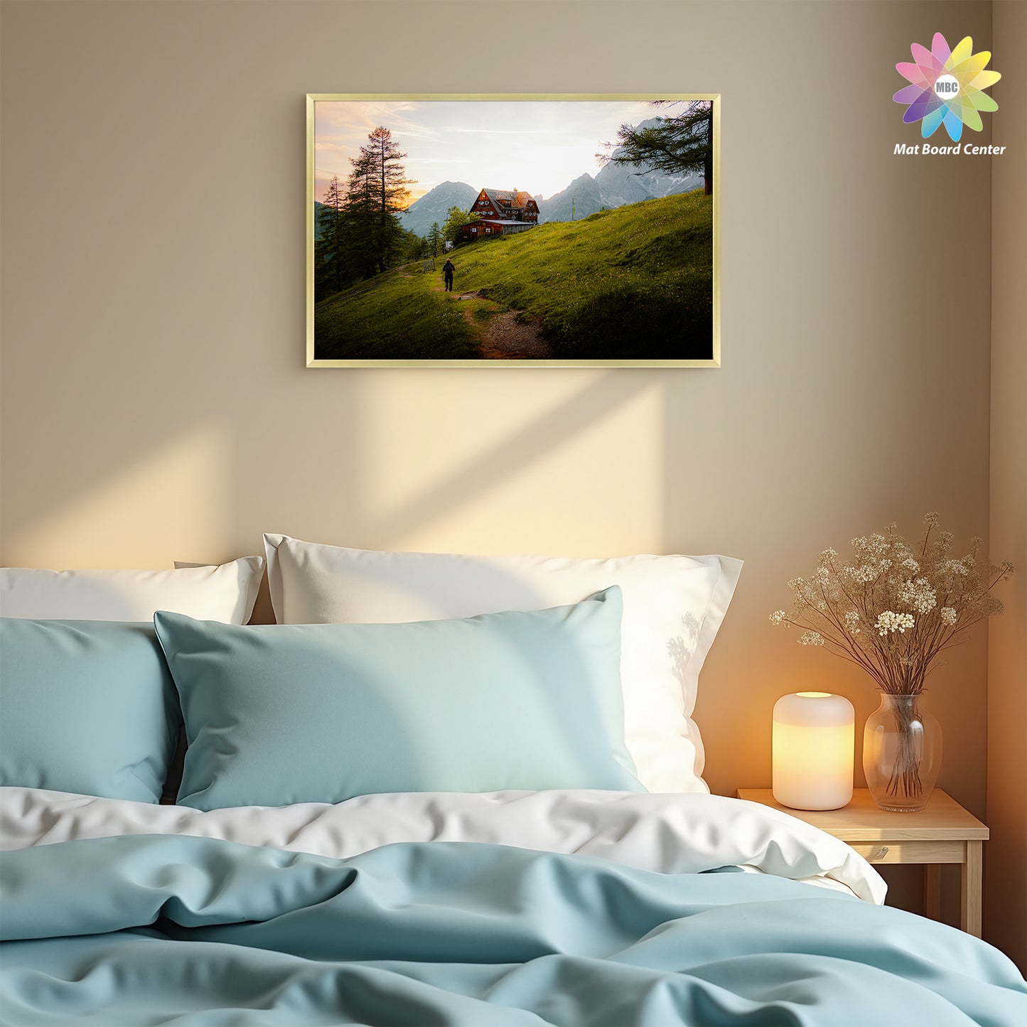 12x19 Collage Picture Frame With White Mat Display Two 8X10 Photo (6 Pcs Per Box)