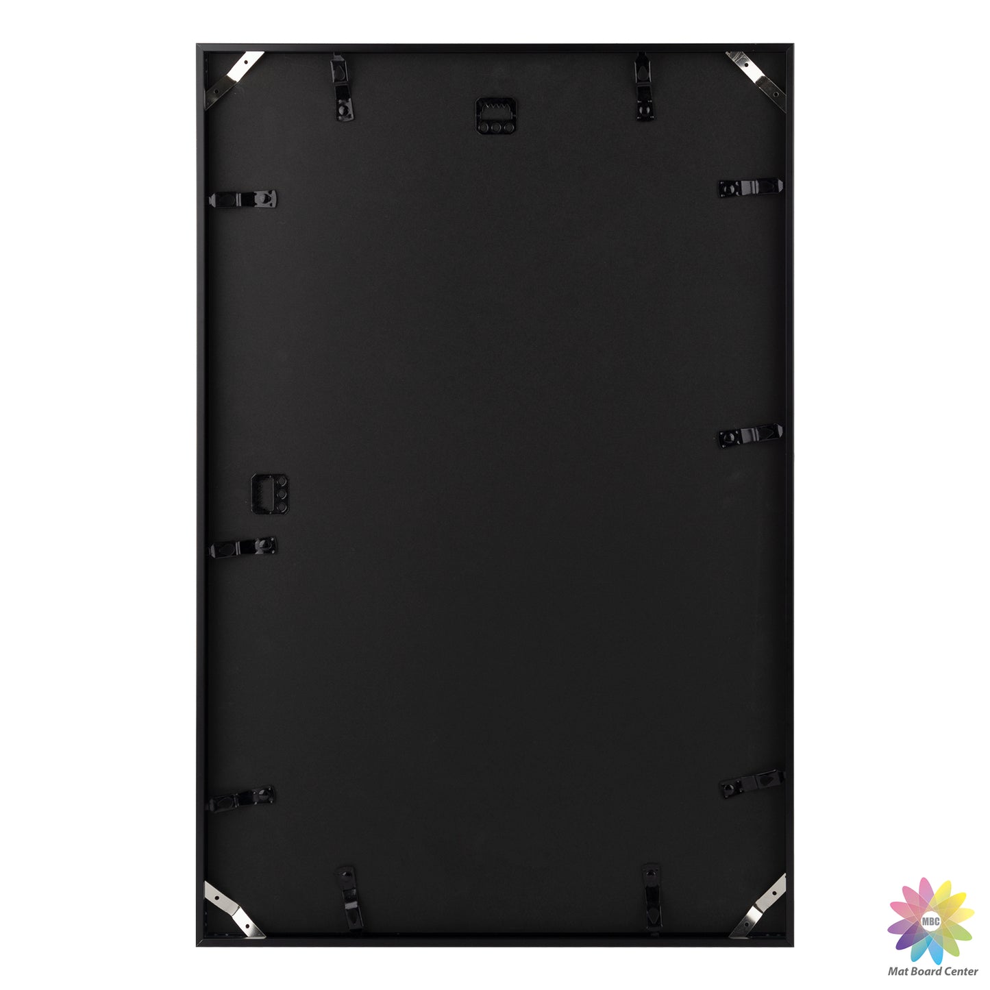 16x24 Aluminum Picture Frame with White Mat for 12x18 Photo (6 Pcs Per Box)