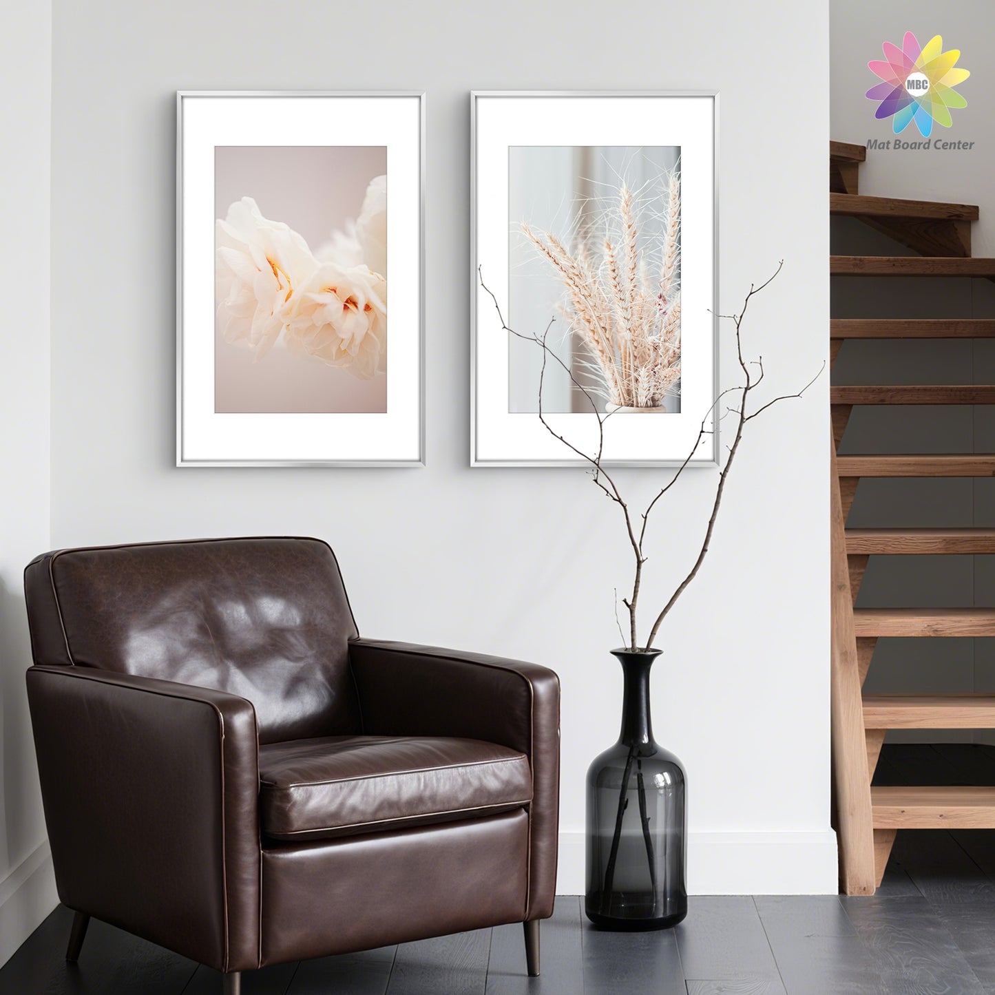 16x24 Aluminum Picture Frame for 12x18 Pictures with Mat (6 Pcs Per Box)