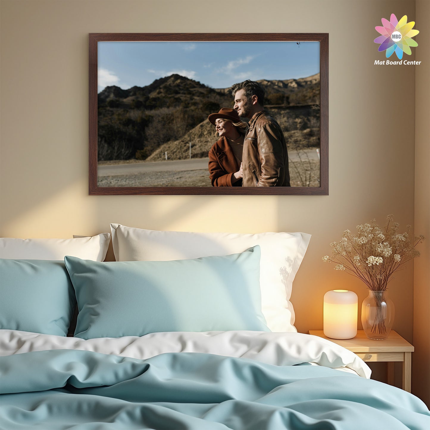 16x24 Picture Frame with White Mat for 12x18 Photo (6 Pcs Per Box)