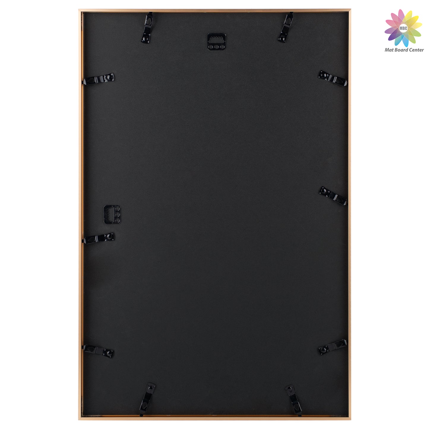 Clearance 16x24 Aluminum Picture Frame for 12x18 Pictures with Ivory Mat and Real Glass (6 Pcs Per Box)