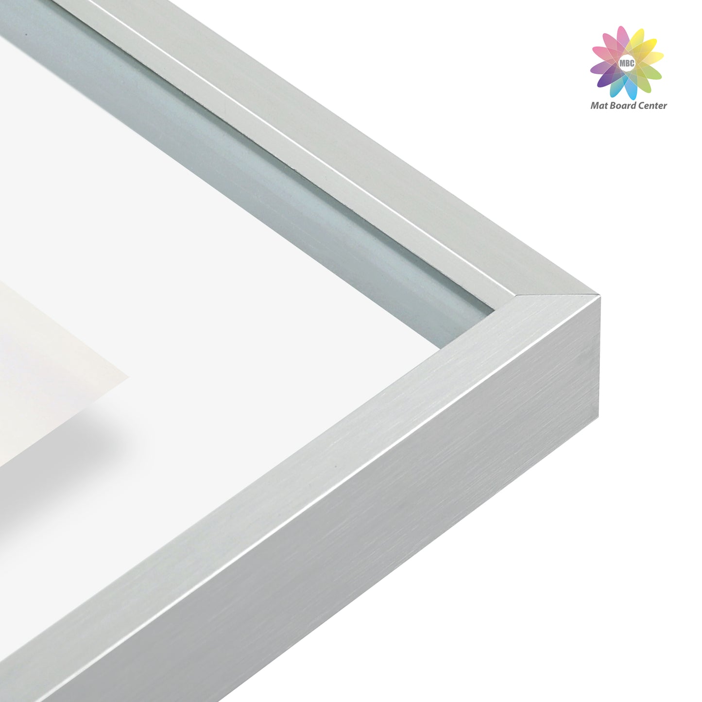 Clearance 5x7 Floating Aluminum Frame with Real Glass (12 Pcs Per Box)