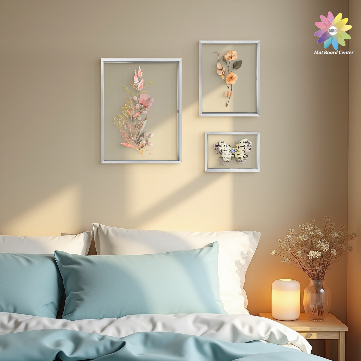 Clearance Floating Picture Frames Set - Displays Four 11x14, Eight 8x10, And Sixteen 5x7 Photos (28 Pcs Per Box)