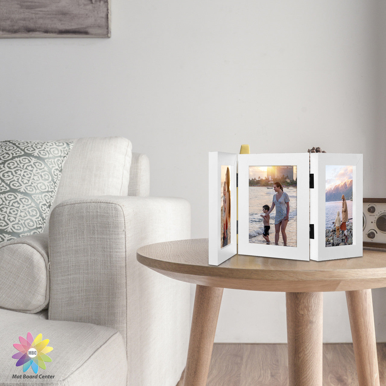 Three Picture Frame for Three 4x6 Pictures (8 Pcs per Box)