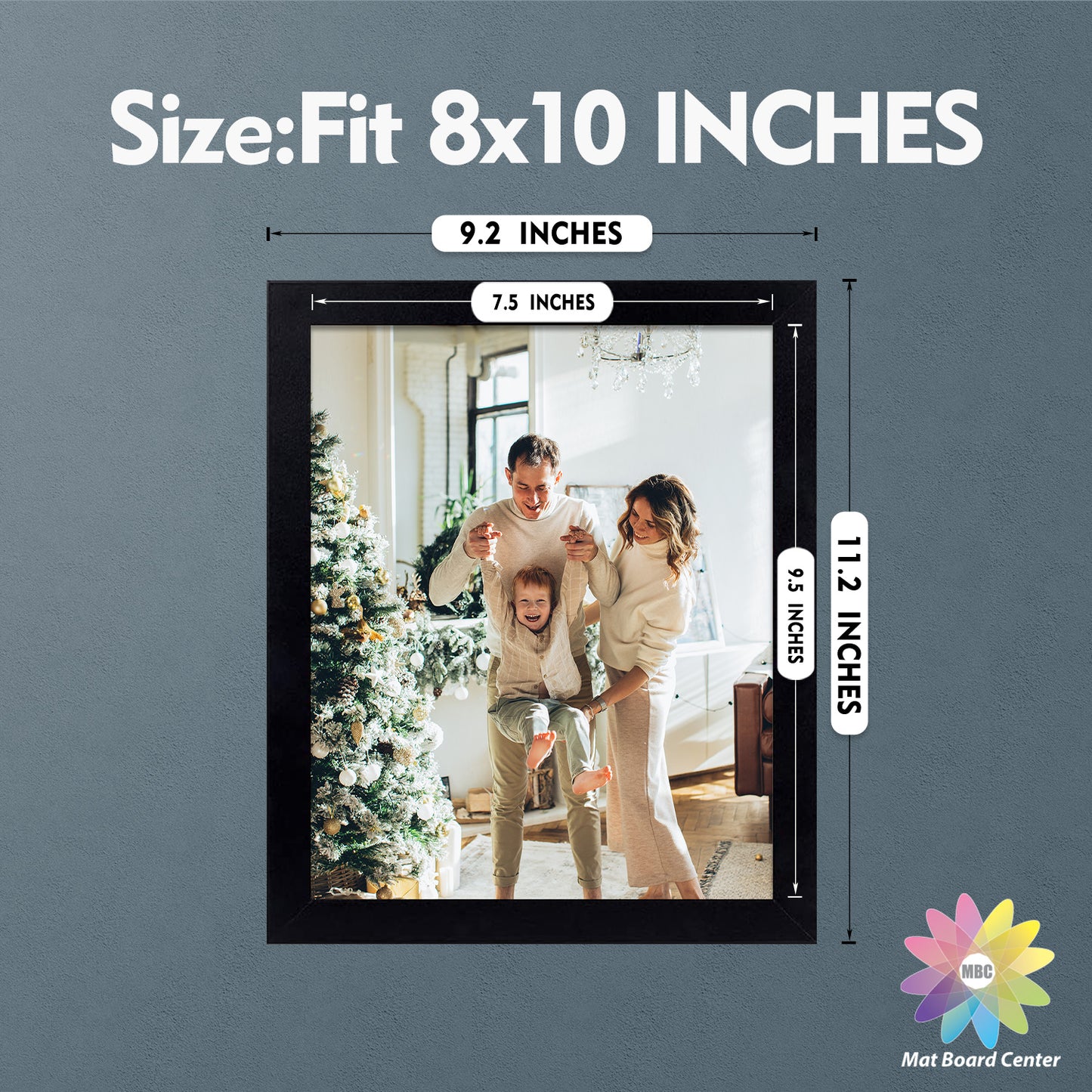 Clearance 8x10 Picture Frame with Plexiglass (40 Pcs Per Box)