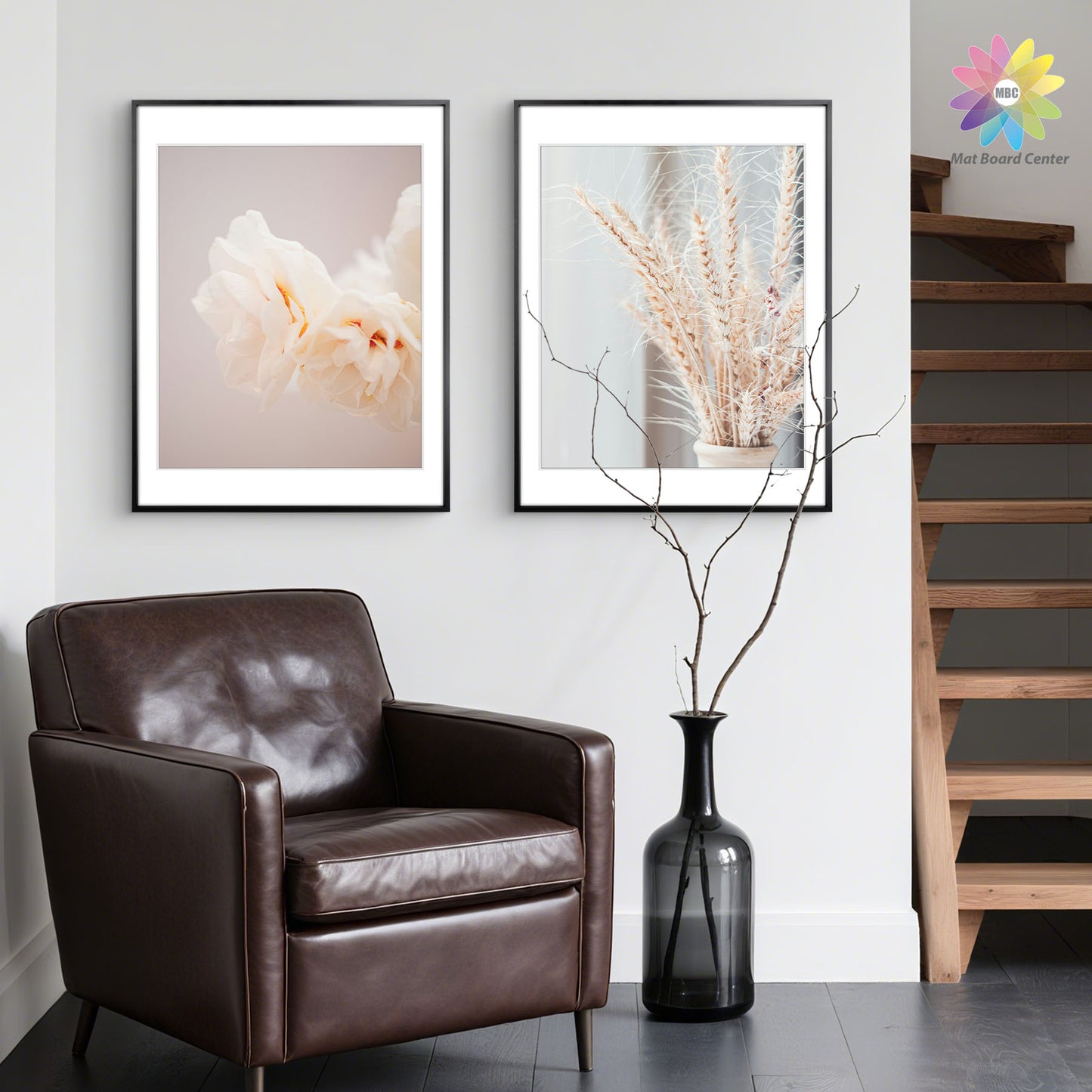 18x24 Poster Frame with White Mat for 16x20 Picture (3 Pcs Per Box)