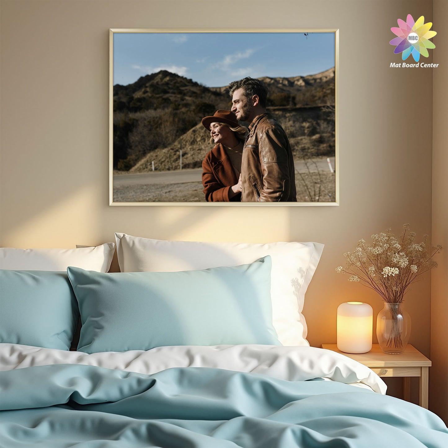 18x24 Poster Frame with White Mat for 16x20 Picture (3 Pcs Per Box)