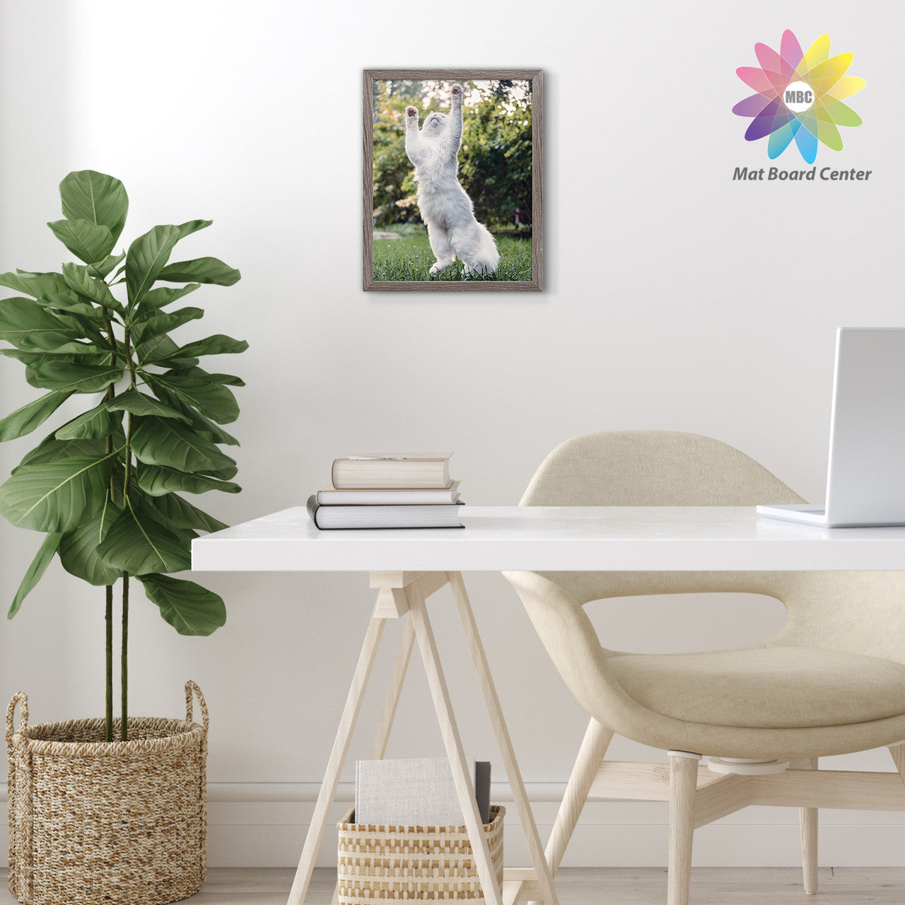 Clearance, Pack of 8, 11x14 Grey Picture/Shadowbox Frame for 8x10 Photo with Ivory Mat and Real Glass