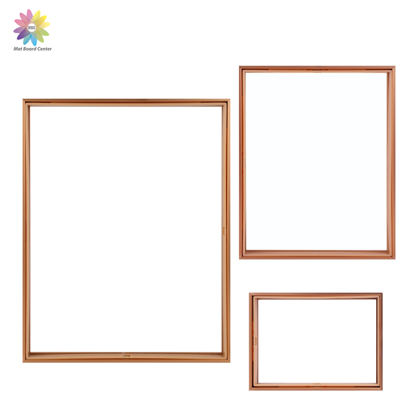 Clearance Floating Picture Frames Set - Displays Four 11x14, Eight 8x10, And Sixteen 5x7 Photos (28 Pcs Per Box)