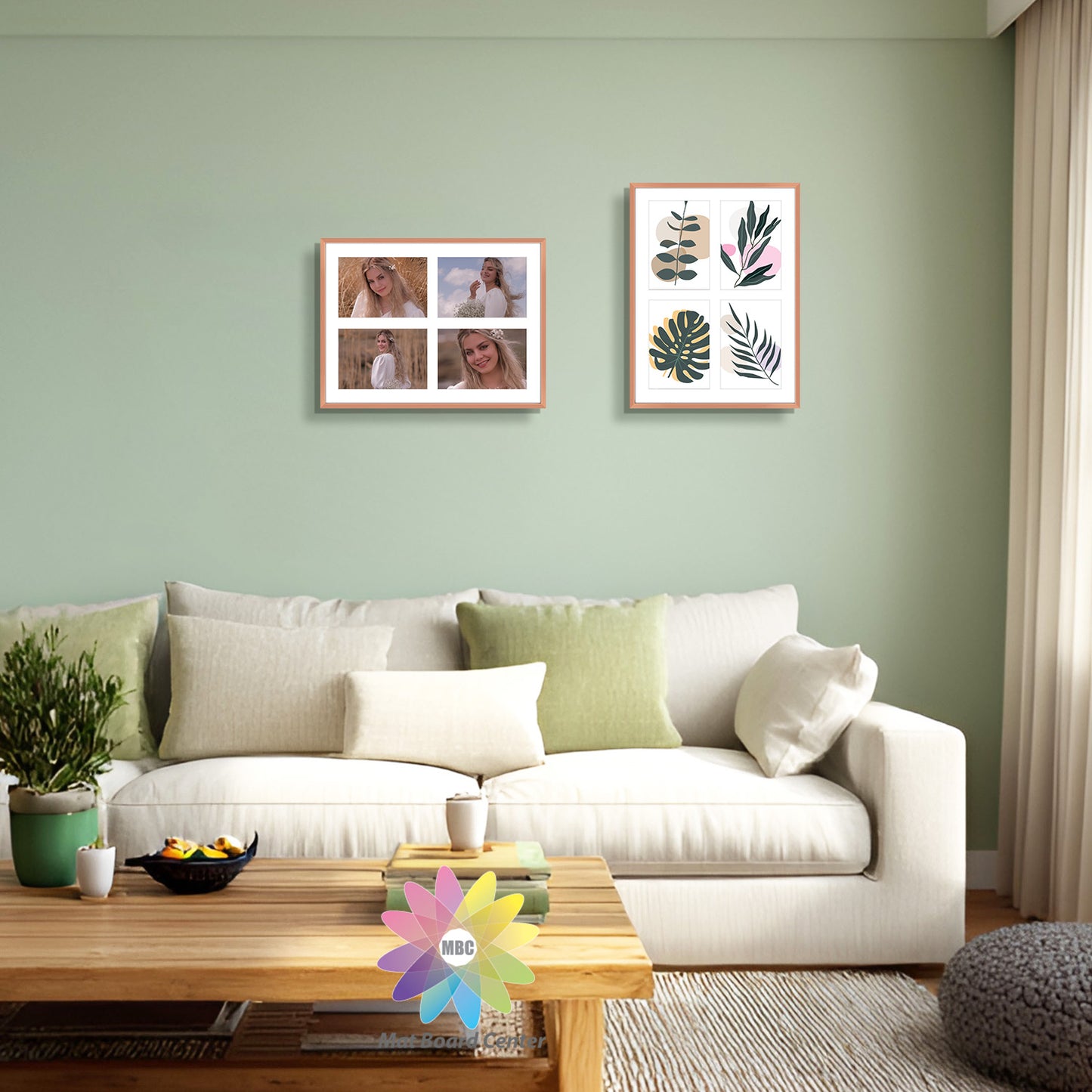 12x16 Aluminum Collage Picture Frame for Four 5x7 Photos (6 Pcs per Box)