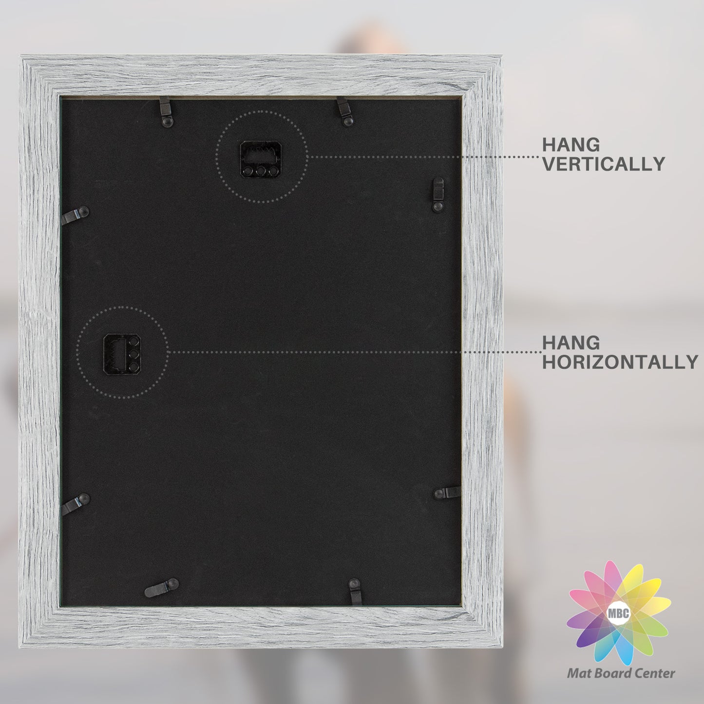 Clearance, Pack of 10, 11X14 Picture Frames with Real Glass Grey