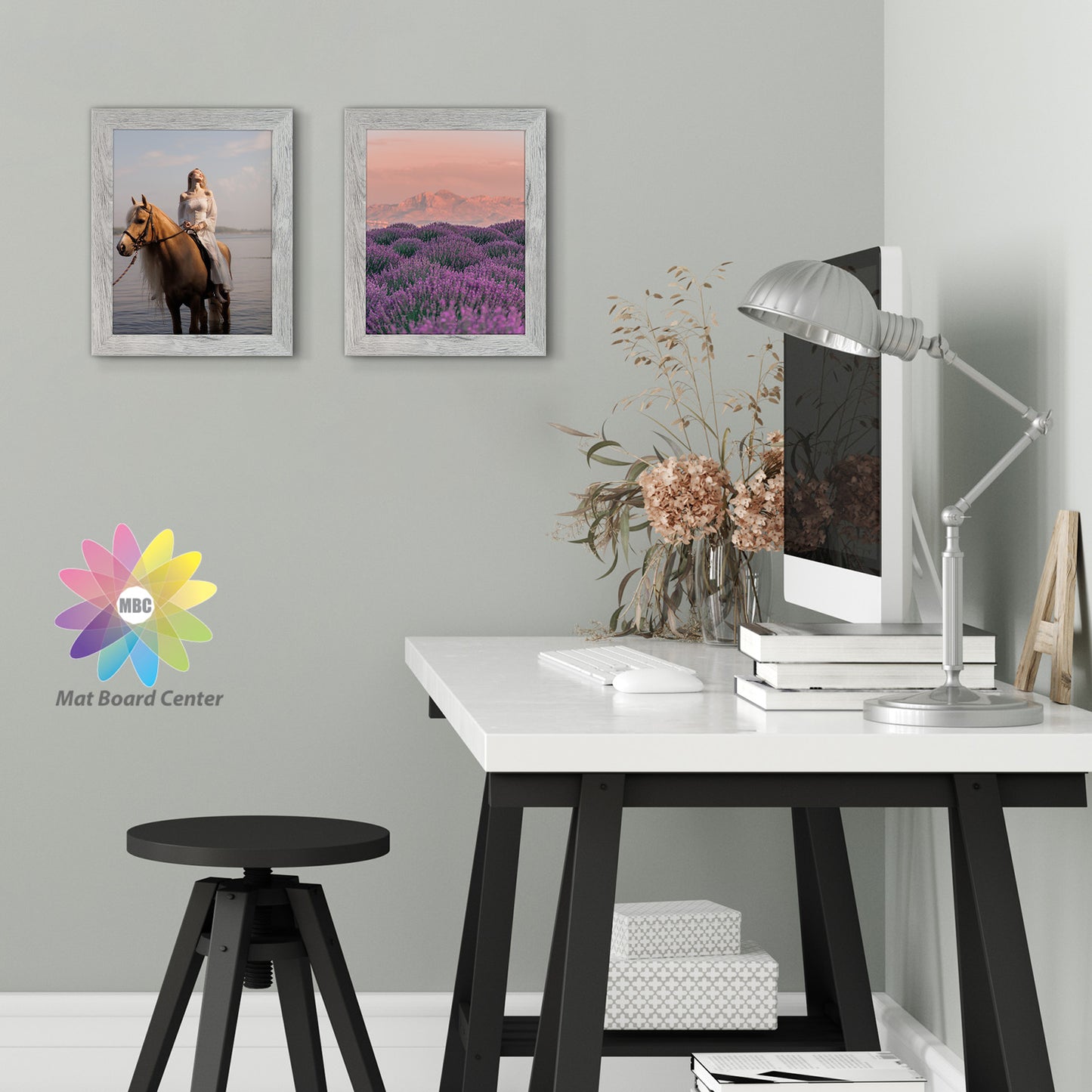 Clearance, Pack of 10, 11X14 Picture Frames with Real Glass Grey