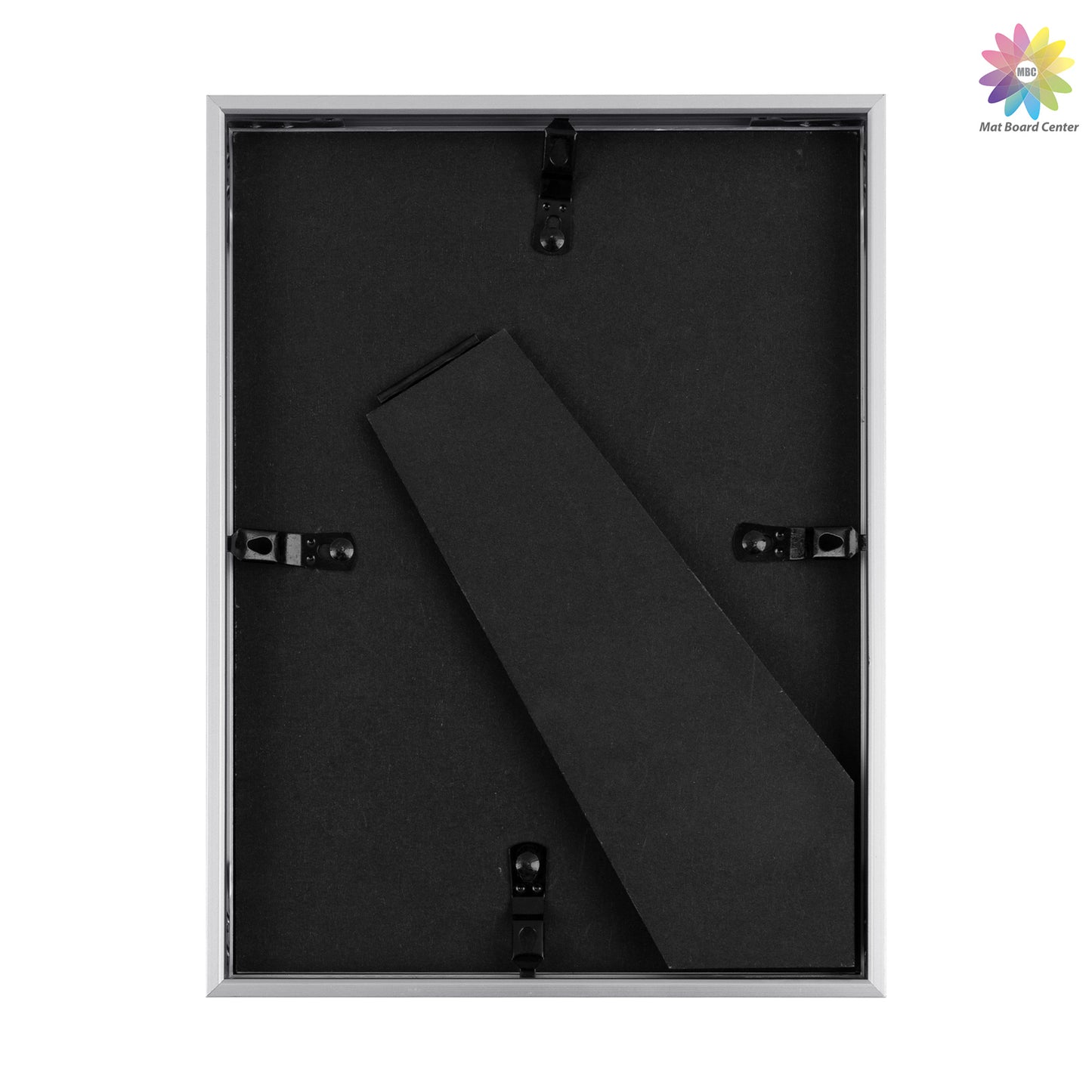 Clearance 6x8 Aluminum Picture Frame Displays 4x6 Photos with White Mat and Real Glass (12 Pcs Per Box)