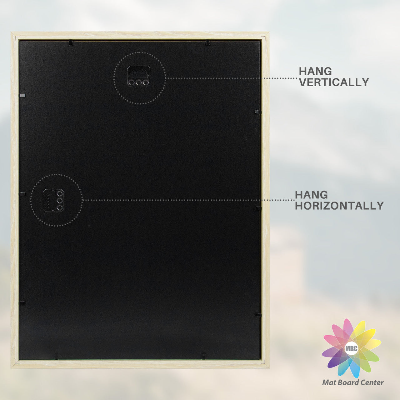 Clearance, Pack of 8, 12x16 Beige Picture Frame for 8x12 Photo with Ivory Mat and Real Glass