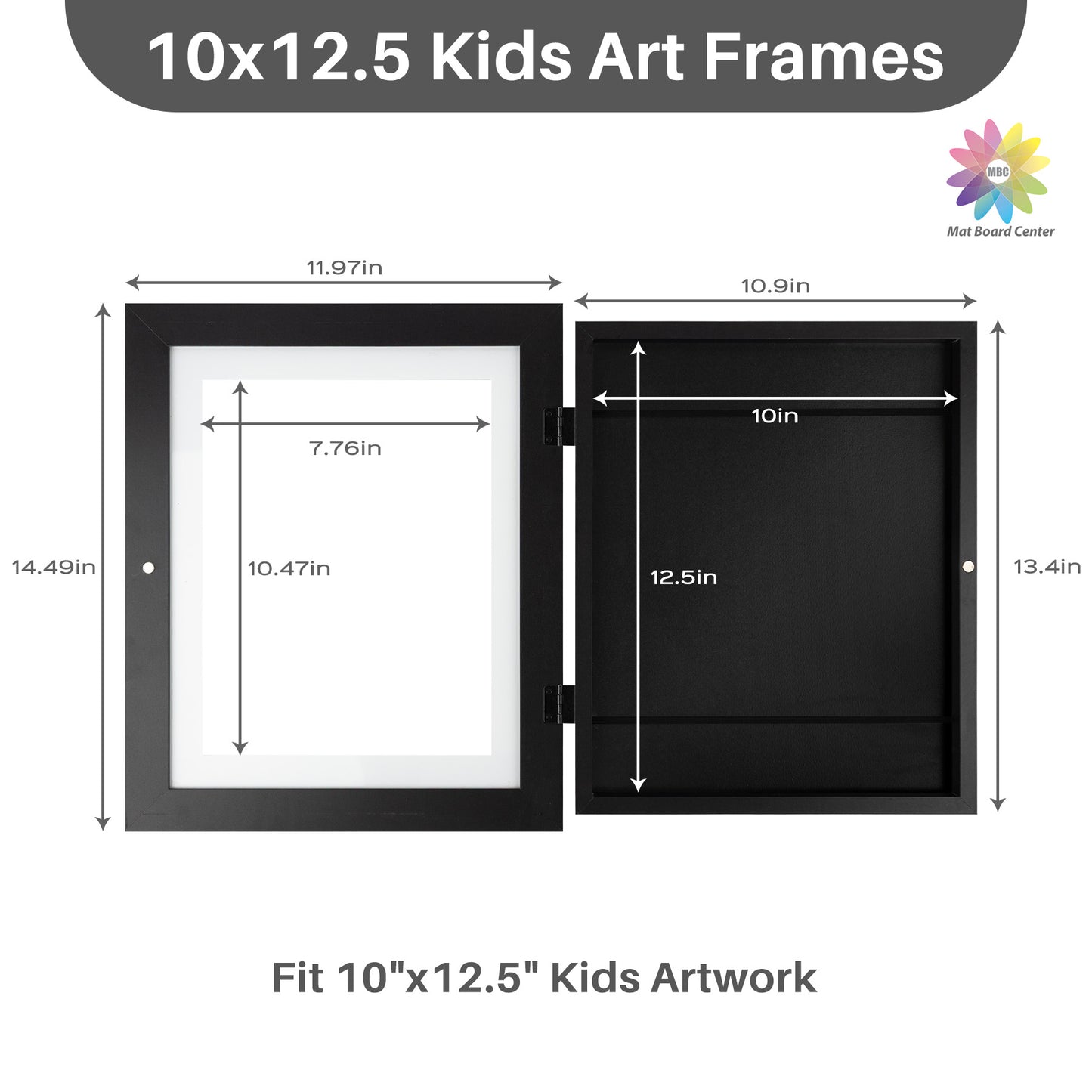 10x12.5 Kids Art Frames (8 Pcs Per Box)