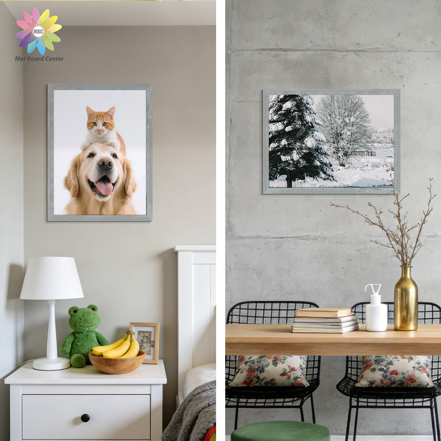 Clearance 18x24 MDF Picture Frame with Plexiglass Grey (6 Pcs Per Box)