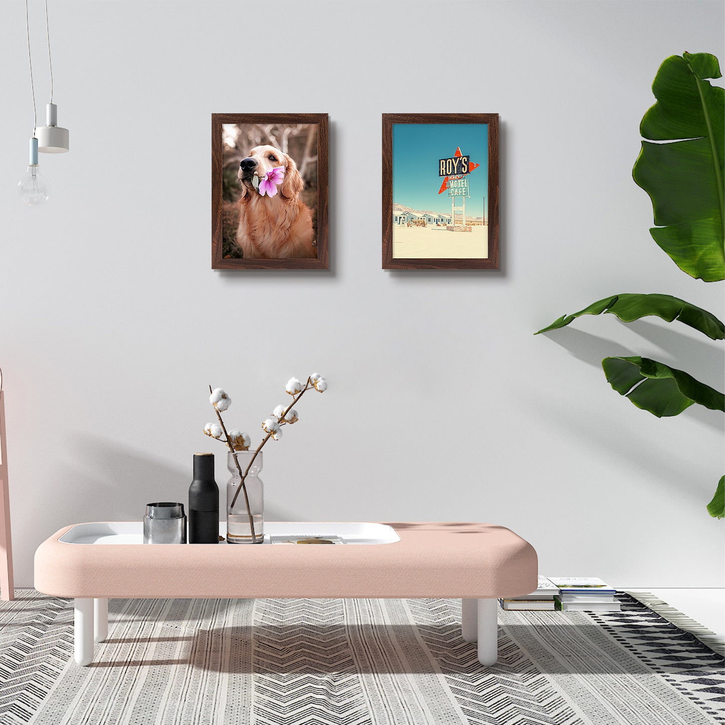 A4 Brown Picture Frame with Plexiglass (24 Pcs Per Box)