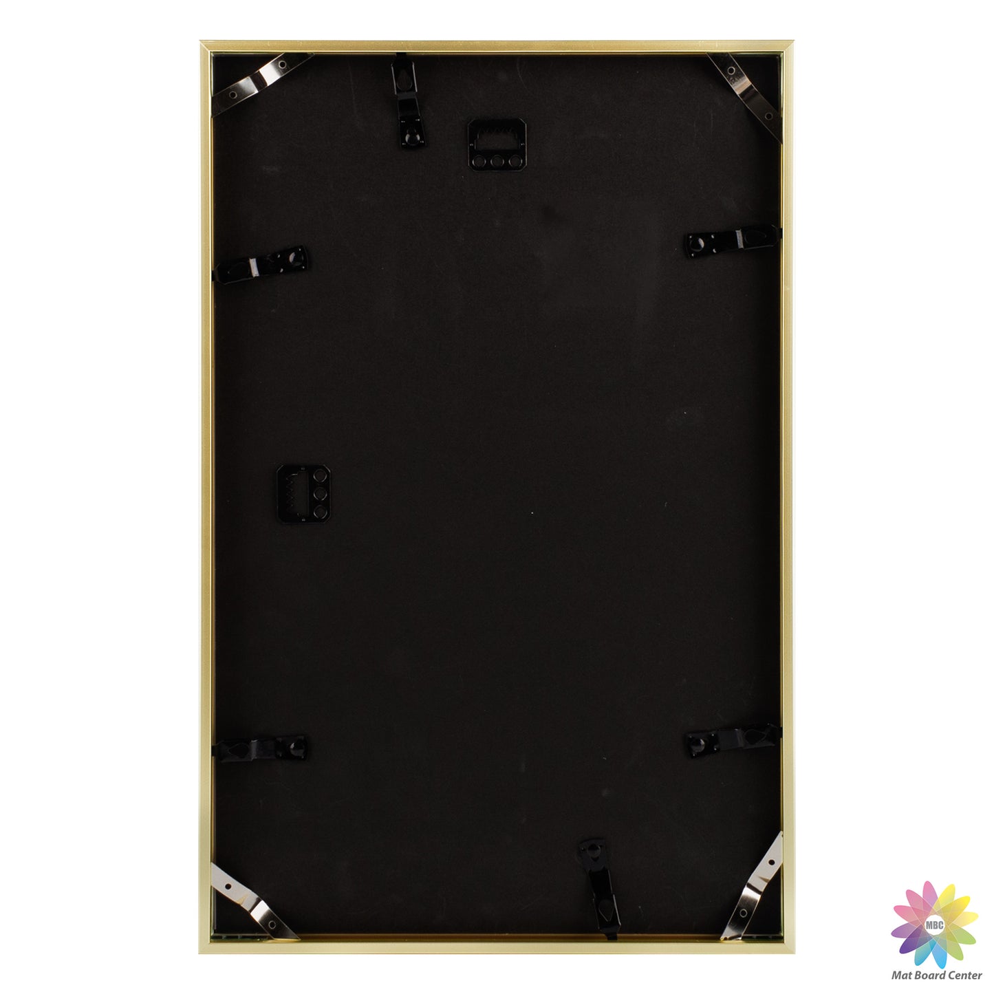 11x17 Aluminum Picture Frame with White Mat for 8x12 Photo (6 Pcs Per Box)