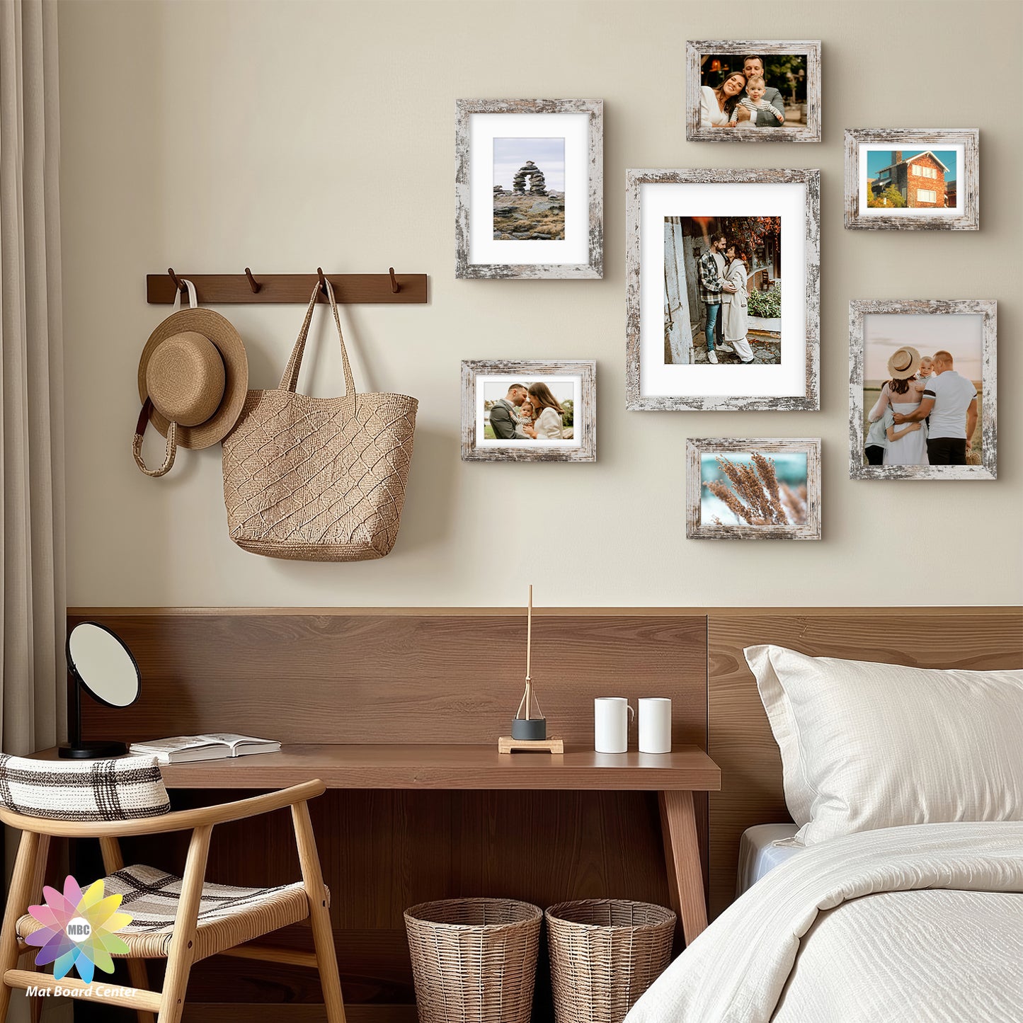 Clearance Gallery Picture Frame Four 11x14, Eight 8x10, Sixteen 5x7 Frame (28 Pcs Per Box)