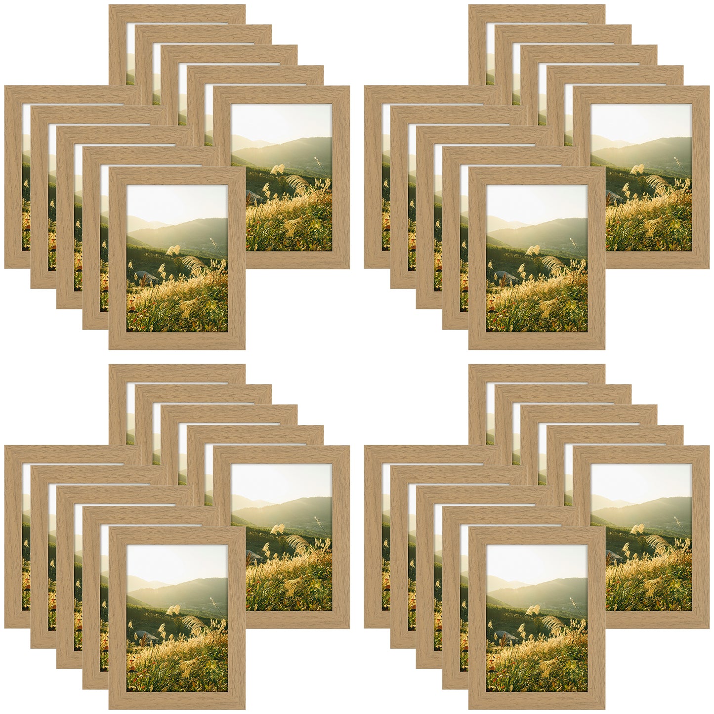 Clearance 5x7 Picture Frame with Plexiglass(40 Pcs Per Box)