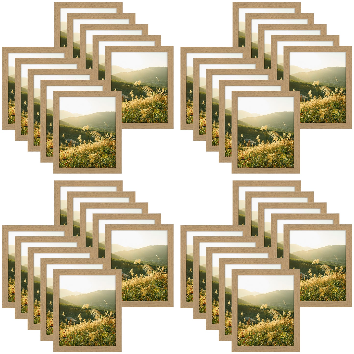 Clearance 8x10 Picture Frame with Plexiglass(40 Pcs Per Box)