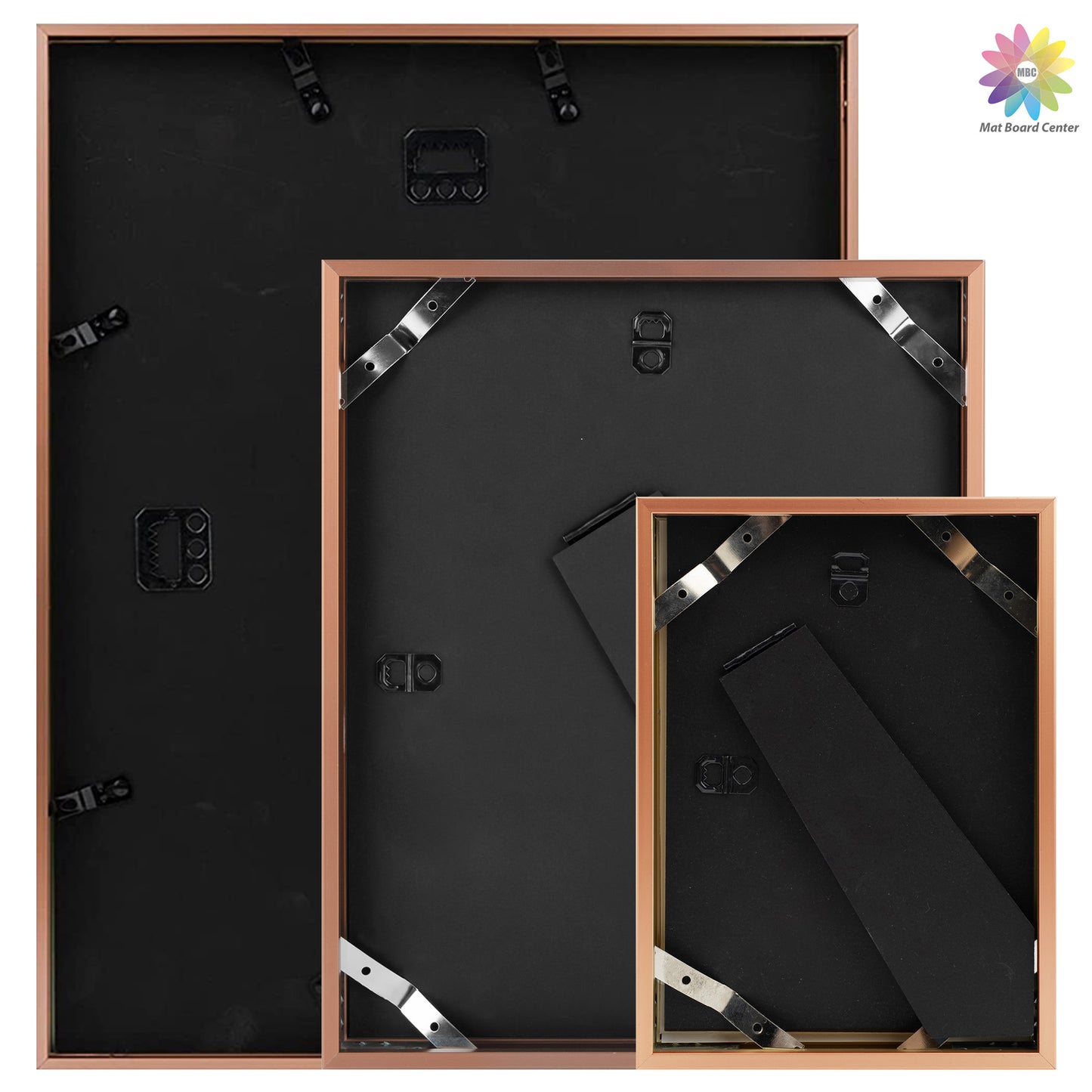 Clearance Gallery Wall frames - Display Four 11x14, Eight 8x10, and Sixteen 5x7 inch Photos (28 Pcs Per Box)