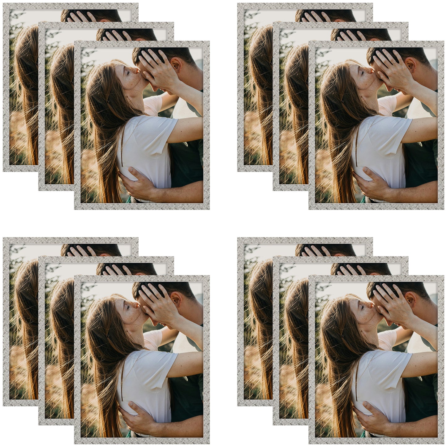 Clearance 16x20 Picture Frame With Plexiglass (12 Pcs per Box) Grey