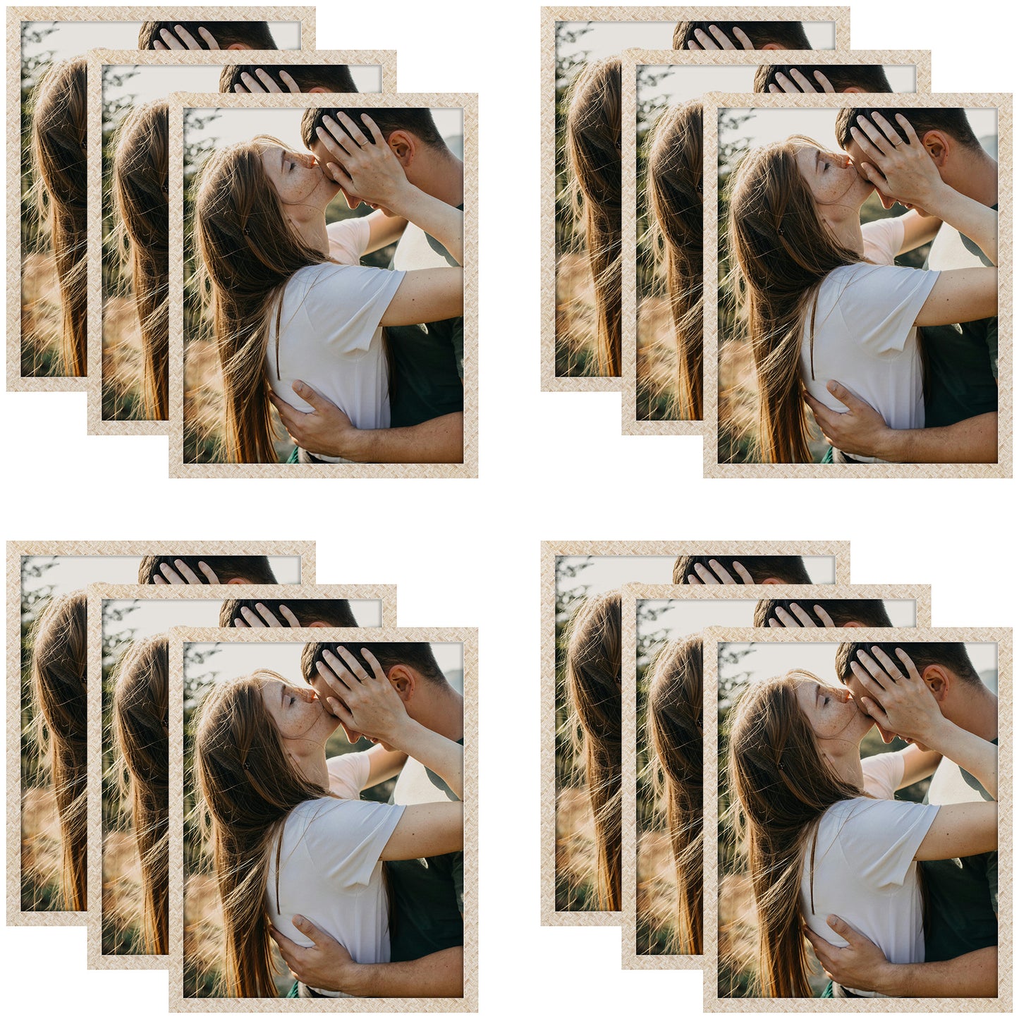 Clearance 16x20 Picture Frame With Plexiglass (12 Pcs per Box) Beige