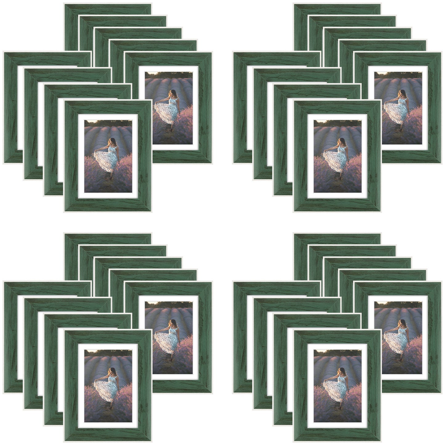 Clearance 5x7 Picture Frame for 4x6 Picture with Plexiglass (36 Pcs Per Box)